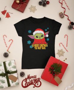 Baby Yoda Christmas T Shirt