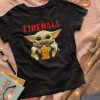 Baby Yoda FireBall T-shirt