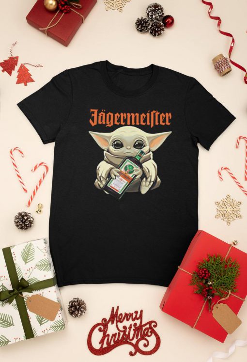 Baby Yoda Funny Jagermeister T-shirt