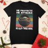 Baby Yoda Protects, Attacks and Naps T Shirt