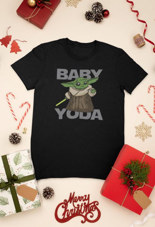 Baby Yoda Saber T Shirt