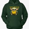 Baby Yoda hug Wu-Tang Clan the force Hoodie