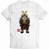 Bald Eagle in Full Japanese Samurai Armor Tshirt