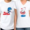 Captain America Shirt Avengers Shirt Matching Couple Shirts Boyfriend Girlfriend Shirts Couple Shirt Set Captain America Gift