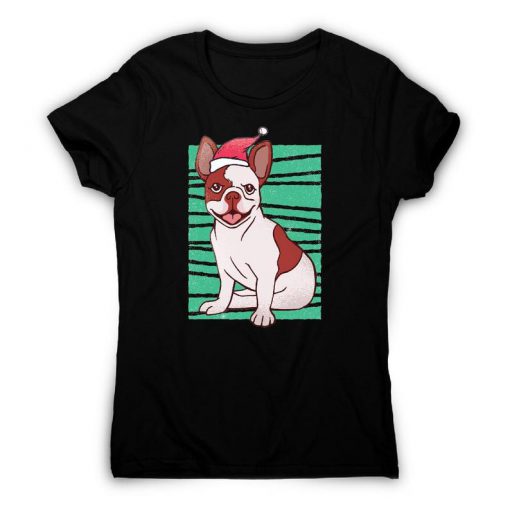 Christmas bulldog T Shirt