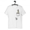 Cute Pocket Panda Playing Tshirt