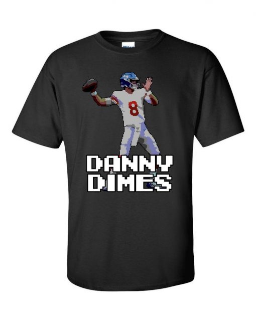 Danny Dimes Tecmo Bowl Daniel Jones Graphic T Shirt