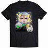 Dwarf Hamster as Astronaut in Space Enjoying Drink Tshirt