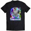 Dwarf Rabbit as Astronaut Exploring Galaxy Tshirt