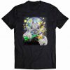 Dwarf Rabbit as Astronaut in Space Enjoying Drin Tshirt