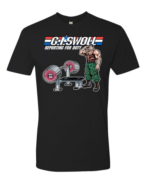 GI Swoll Parody T Shirt