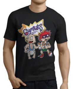 Gymrats Lifting Shirt Rugrats Parody T Shirt