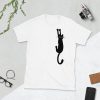 Hanging Cat Funny Unisex T-Shirt