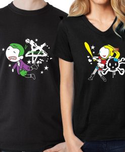 His and Hers Shirts Joker Harley Quinn Couple Shirts Joker Gift Boyfriend Girlfriend Shirts Funny Couple Shirts Husband Wife Shirts