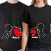 Incomplete Without You Black His and Hers Shirts, Matching Couple Shirts, Boyfriend and Girlfriend Shirts, Husband and Wife Valentine Shirts