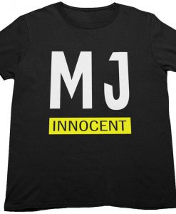 MJ Innocent- Michael Jackson's Innocent T-shirt leaving Neverland Adults Unisex T-Shirts