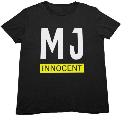 MJ Innocent- Michael Jackson's Innocent T-shirt leaving Neverland Adults Unisex T-Shirts