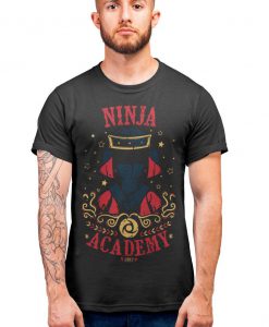 Ninja Knight Academy Final Fantasy RPG D&D Gaming T-Shirt