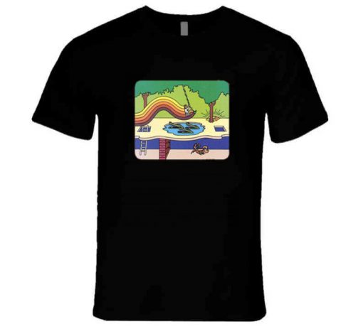 Pitfall Game Atari Pitfall Activision Game Cover T Shirt