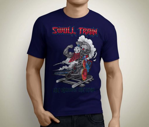 Swoll Train He Knows He Can T Shirt