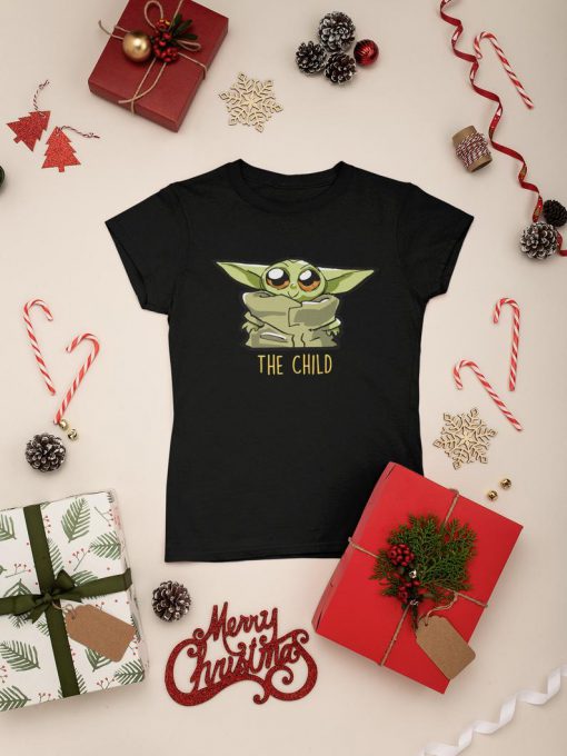 The Child Cute Baby Yoda T-Shirt