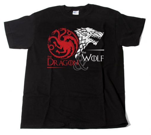 The Dragon & The Wolf Game of Thrones Season 8 T-Shirt Men's And Ladies