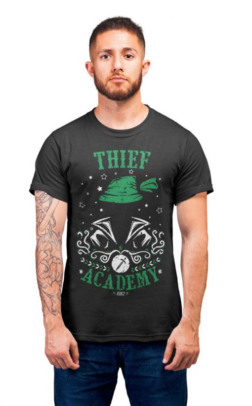 Thief Academy Final Fantasy RPG D&D Gaming T-Shirt