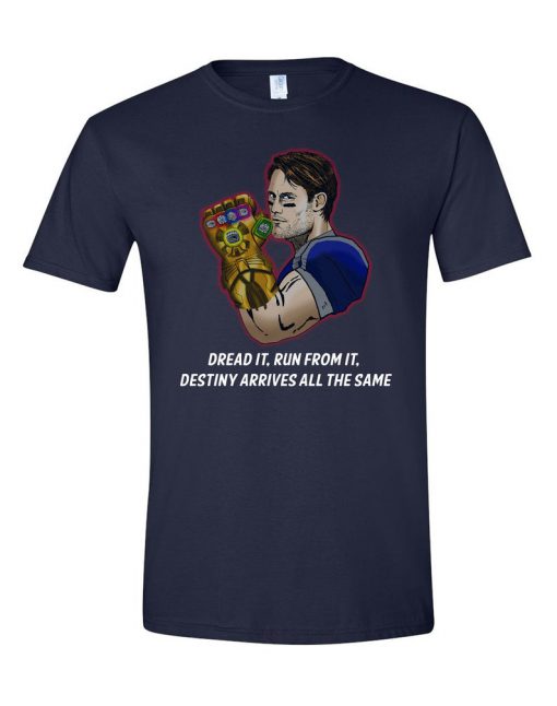 Tom Brady Thanos Six Rings Graphic T Shirt