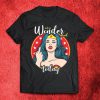 Wonderful Mood Wonder Woman Superhero Girlfriend Funny Black T-Shirt