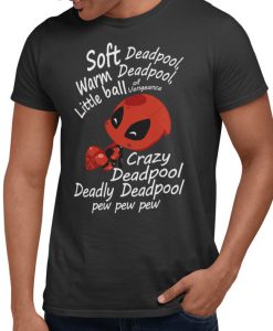 oft DeadPool T Shirt Black