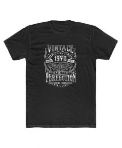 50th Birthday Vintage 1970 Original Parts Perfection Aged Fifty T-Shirt