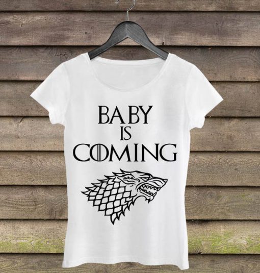 Baby is Coming Woman Shirt