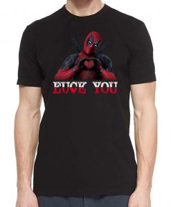 Deadpool Love You T-Shirt Unisex Men's Comedy T-Shirt