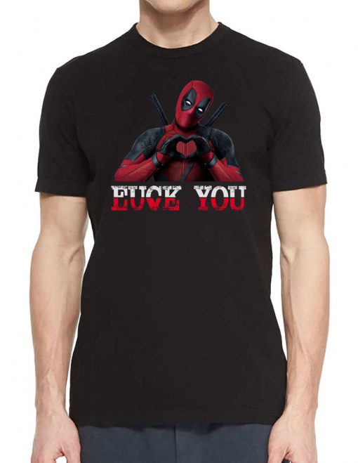 Deadpool Love You T-Shirt Unisex Men's Comedy T-Shirt