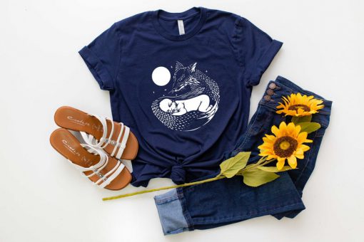 Enchanted Baby Fairy & Fox T-Shirt