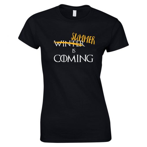 GoT Summer is Coming Womens T-Shirt.