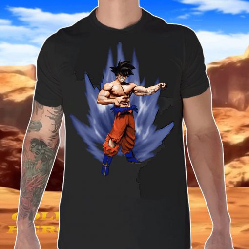 Goku Bodybuilding Pose T Shirt