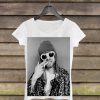 Kurt Cobain Woman Shirt