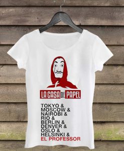 La Casa De Papel Woman Shirt