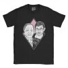 Louis Theroux and David Attenborough T-Shirt Black