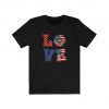 Love USA - LOVE America Vintage Look Look - USA - Unisex tshirt