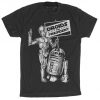 R2D2 Shirt - C3PO Droid Shirt - Droids for President Tshirt