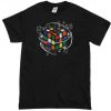 Rubix's Cube EQUATION T-Shirt Mens Funny T-Shirts