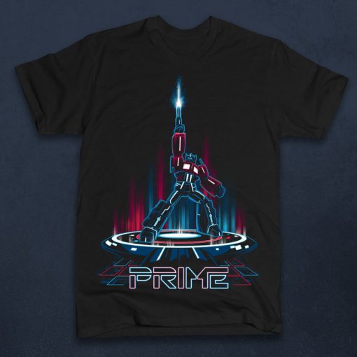 TRON-PRIME Adult Unisex Fit T-Shirt