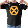 X Force Logo Dead Pool Inspired Funny Fathers Gift Men's Comedy Black T-Shirt