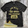 Yeezy Marsh 350 STARVED WITH Black T-shirt