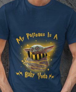 Baby Yoda Harry Potter T-shirt My Patronus Is A Baby Yoda Harry Potter T Shirt