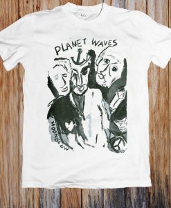 Bob Dylan Planet Waves Rock Blues Retro Vintage Unisex T Shirt