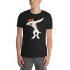 Dabbing Wire Fox Terrier Shirt, Funny Wire Fox Terrier Gift, Wirehaired Fox Terrier Dog Dab Dance Move T-Shirt