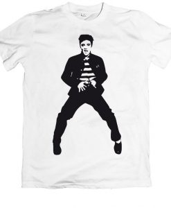 Elvis Presley in Jailhouse Rock Retro Unisex T Shirt